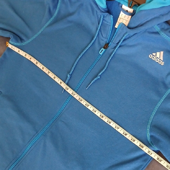 Adidas Prime FZHOOD Blue Lightweight Jacket - Picture 6 of 8